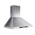 thumbnail image 4 of Vanity Art  26.0 x 34.0 x 15.5 in. Stainless Steel Under Cabinet Range Hood with Remote, 2 Blowers, 4 Speed Touch Control, Silver, 4 of 8