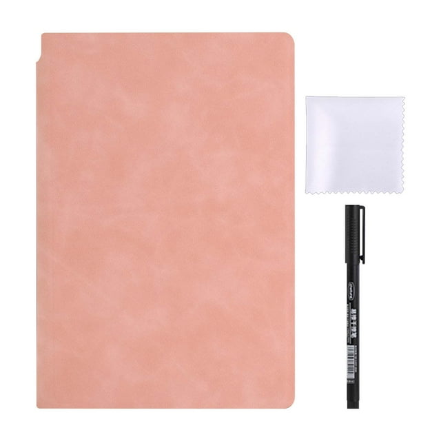 Carnet de Tableau Blanc Réutilisable A5 Portable Effaçable pour École Maison Réunions & Notes (2ml)