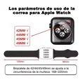 thumbnail image 4 of Extensibles Correa De Cuero Para Relojes Apple Watch 42/44mm, 4 of 8