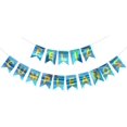 thumbnail image 3 of Guia De Banderines Banner Guirnalda Feliz Cumpleaños Azul Brillos Yang Para Decoracion, 3 of 4