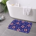 thumbnail image 7 of Non Slip Door Mat, anchor starfish Swim ring Dark Blue Fast Drying Bath Tub Mats, Absorbent Bathroom Rugs Entrance Welcome Mat, Bath MatS for Tub, Floor, Home, Kitchen, Hotel,16x24in, 7 of 7