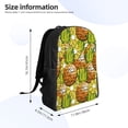 thumbnail image 4 of Haiem Tropical Summer Fruit Backpack - Stylish and Durable 15-inch Laptop Backpack with Waterproof Oxford Fabric, 4 of 8