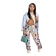 thumbnail image 4 of Pantalones de terciopelo con borlas y estampado de colores de moda casual de otoño e invierno para mujer de Europa y Estados Unidos, 4 of 5