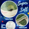 thumbnail image 7 of Houwsbaby 14'' Light up Sea Turtle Stuffed Animal Ocean Life Soft Plush Toy Pillow with Lullabies LED Night Lights Halloween Children's Day Birthday Gifts for Toddler Kids, 7 of 7