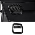 thumbnail image 1 of Real Bright Soft Car Interior Carbon Fiber Sticker Decoration2Pcs Carbon Fiber Interior Driver Storage Box Handle Cover For Audi A4 B9Auto Car Protection Interior Accessories, 1 of 8