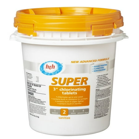 hth 3 super chlorinating tablets