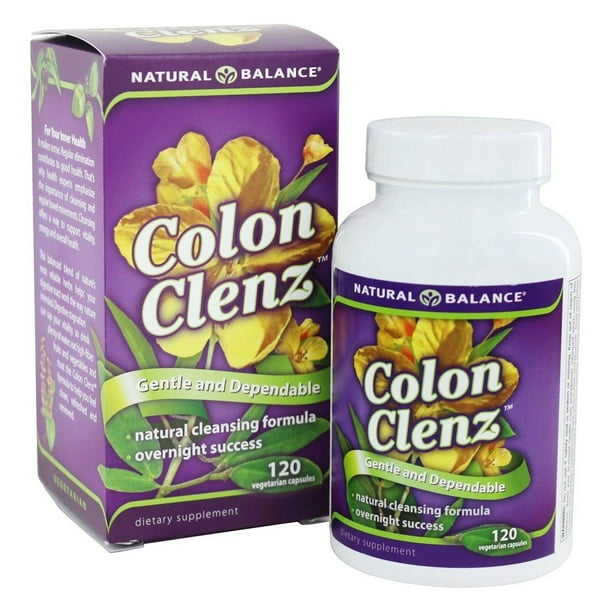 Natural Balance Colon Clenz Herbal Colon Cleanse & Detox Supplement