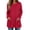 Red, variant on Cilsoka Womens Sweaters Crewneck Long Sleeve Shirts with Pockets Loose Fit Casual Lightweight Rib Knit Sweater Fall Outfits 2026 Fashion Winter Clothing