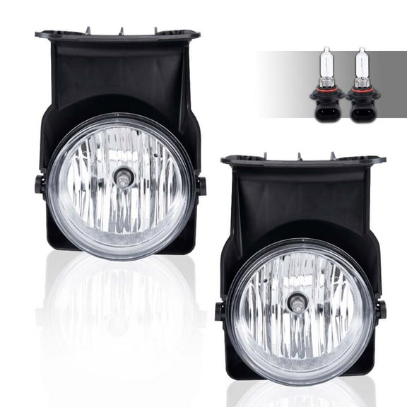 Bumper Fog Lights Fit for 2003-2006 GMC Sierra 1500 2500 3500/2007 GMC Sierra Classic Pickup Fog Lamps
