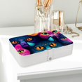 thumbnail image 6 of Cat Portable PU Leather Earring Organizer with Removable Compartment and Necklace Holder – Jewelry Stand Included, 6 of 6
