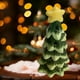 thumbnail image 5 of Adorno de Escritorio de Cerámica con Forma de Árbol de Navidad | Decoración Navideña de Cerámica Verde | 20 Cm | 400 G | Idea de Regalo Navideño, 5 of 7