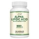thumbnail image 3 of Ácido alfa lipoico 600 mg: ayuda con el metabolismo y el aporte de energía, promueve la salud de los nervios, antioxidante - 120 cápsulas, 3 of 5
