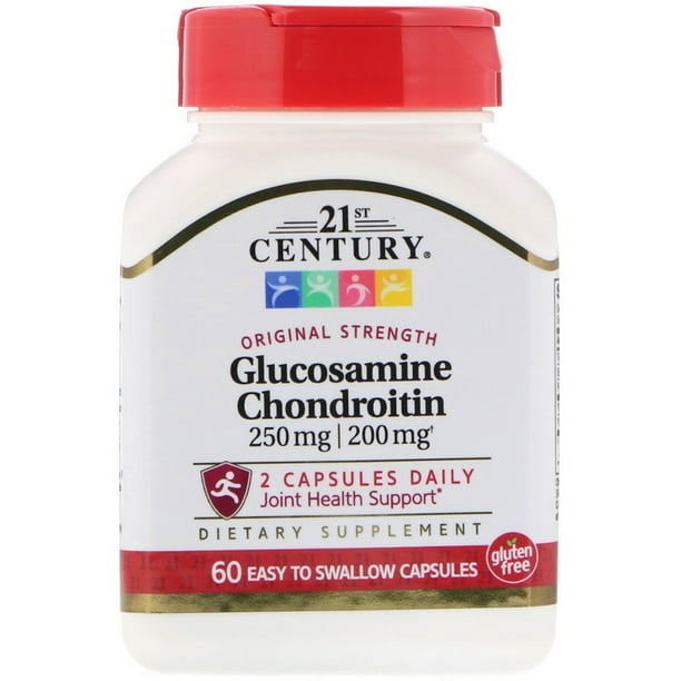 21st Century Glucosamine 250 mg Condroitin 200 mg, 60 Ct
