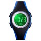 thumbnail image 1 of Reloj digital para niños, esfera redonda, estilo deportivo, reloj de pulsera digital con pantalla LCD impermeable para niños Jumpingount EL4557-02, 1 of 2