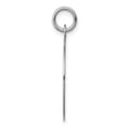thumbnail image 2 of Auriga 14k White Gold Plain .018 Gauge Round Engravable Disc Charm for Women (L-27 mm, W-20 mm), 2 of 6