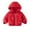 Red, variant on BULLPIANO 1-6T Boys Girls Winter Fleece Jackets Snowsuit Coats Hoods Windproof Warm Padded Puffer Outerwear