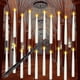 thumbnail image 1 of Halloween Decorations, 12pcs Floating Candles Led With Magic Wand Remote, Hanging Flameless Candles, Flickering Warm Light Candles Decor, 1 of 4