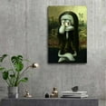 thumbnail image 6 of Lustiges Squidward AS Mona Lisa Cartoon Wall Art Poster Gifts Bedroom Prints Home Decor Hanging Picture Canvas Painting Posters 24x36inch(60x90cm), 6 of 6