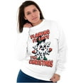 thumbnail image 5 of Flaking It Easy Till Christmas Pun Sweatshirt for Men or Women Brisco Brands S, 5 of 6
