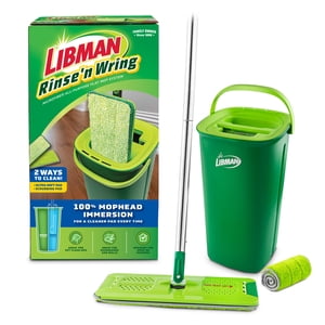 Libman Rinse 'n Wring Microfiber Mop System