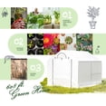 thumbnail image 6 of 6'X8' GREEN HOUSE WITH 2X4' PLANT SHELF, 6 of 7