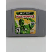 Video Games Compatible for the n64 console, Army Men - Sarges Heroes 2 NTSC