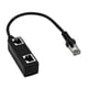 thumbnail image 1 of Adaptador divisor de Red 1 a 2 perfecl Conector LAN RJ 45, 1 of 7