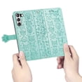 thumbnail image 4 of Funda Cartera FOXDOCK para Samsung Galaxy S21FE , Flip PU con Relieve de Gatos y Perros, Tarjetero y Soporte, 4 of 6