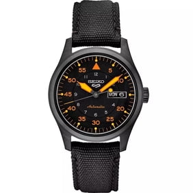 Seiko 5 Sports SRPH33 Automatic Black Dial Mens Watch