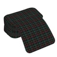 thumbnail image 4 of Sikiie Buffalo Plaid Dark Green Print Flip Double-layer Pencil Case, All-purpose Stationery Bag for Study and Office, Zipper Design, Unisex, 4 of 7