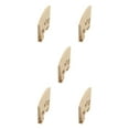 thumbnail image 1 of Transemion Wood Effortless Installation And Fit Violin Bridge Slots Easy To Install Violin Strings Bridge As shown 5Set, 1 of 6
