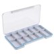 thumbnail image 5 of Plástico, , Impermeable, Aparejos con Mosca, Estuche para Moscas, Almacenamiento, 18,7x10,2x1,7 Cm / 7,4x4,,7 Pulgadas shamjiam Caja impermeable de los trastos de pesca, 5 of 7