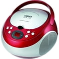 thumbnail image 3 of Emerson EPB-3000 Portable CD Player with AM/FM Stereo Radio, Red, 3 of 6