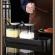 thumbnail image 3 of Glass spice jars with lids and stainless steel spoons for sugar, serving, flavorful coffee and tea, 3 of 5