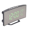 thumbnail image 2 of Reloj de escritorio con espejo, reloj Digital LED, reloj despertador Digital LED de 3 LED, reloj electrónico muy recomendado Jadeshay A, 2 of 8