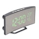 thumbnail image 3 of Reloj digital LED Bling Bling despertador con espejo de alta capacidad, 3 of 12