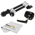 thumbnail image 3 of Haoge 11 inch Articulating Friction Magic Arm with Small Clamp Pliers Clip for HDMI LCD Monitor LED Light DSLR Camera Video Tripod Flash Lights Microphone TPCAST HTC VIVE Pro Base Station li, 3 of 3
