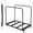 Black B, variant on Folding Table Cart, Heavy Duty Table Dolly with 5" PU Swivel Wheels, 1800 LBS Capacity Holds 10 Folding Tables, Rolling Storage Cart for Warehouse, Hotel, Events, Garage