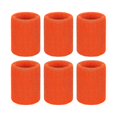 thumbnail image 3 of Paquete de 6 muñequeras deportivas, muñequeras absorbentes para fútbol, baloncesto Feliz Sencillez, 3 of 5