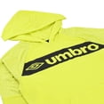thumbnail image 3 of Sudadera Umbro Talla G con Franja en Pecho con Capucha Amarilla, 3 of 3