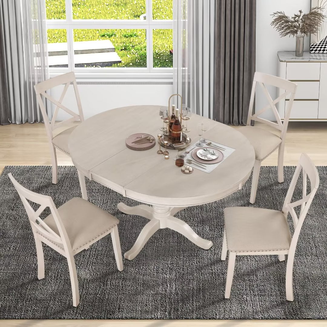 Dining Room Table Round Expandable