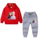 thumbnail image 3 of Ropa de primavera para niños, suéter con capucha de manga larga para niñas de Frozen Elsa, conjunto de 2 piezas de sudadera y pantalón para niños pequeños, 3 of 5