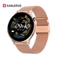 thumbnail image 1 of SANLEPUS 2023 nuevo reloj inteligente mujeres hombres impermeable Smartwatch Bluetooth llamadas oxígeno en sangre Monitor de ritmo cardíaco pulsera de Fitness Tan Jianjun unisex, 1 of 2