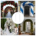 thumbnail image 3 of Treillis d'Arche de Jardin en Métal Blanc de 8,5 Pi – Pergola d'Arbre Robuste et Résistante à la Rouille pour Plantes Grimpantes, Roses et Vignes – Décoration Extérieure pour Mariage, Patio, Pelouse, Cour Arrière, Modèle JH1310, Couleur Blanc, 3 of 7