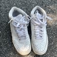 thumbnail image 1 of NIKE White Nike High-Top Sneakers, 1 of 5