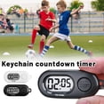 Mini Digital Timer Keychain with LCD Screen, Portable Countdown ...