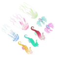 thumbnail image 4 of Aquarium Décor Thematic Ornaments Fish Models Jellyfish Models Sea Horses Silicone Home Decoration Naturally Bright Colors 1Set, 4 of 4