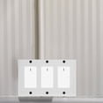 thumbnail image 4 of LEEYNEER 3 -Gang Outlet Panel Wall Plate Covers Power Outlet Switch Cover Outlet Plate Cover Child, 4 of 6