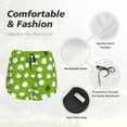 thumbnail image 6 of Picia Funny Sheep Doing Yoga Pattern Women's 2 in 1 Athletic Running Shorts High Waisted Workout Casual Gym Sweat Shorts with Comfy Liner Zipper Pockets-Large, 6 of 9