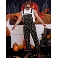 thumbnail image 4 of Mens Overalls Bib Coveralls Printed Jumpsuit Festival Outfits, 4 of 7